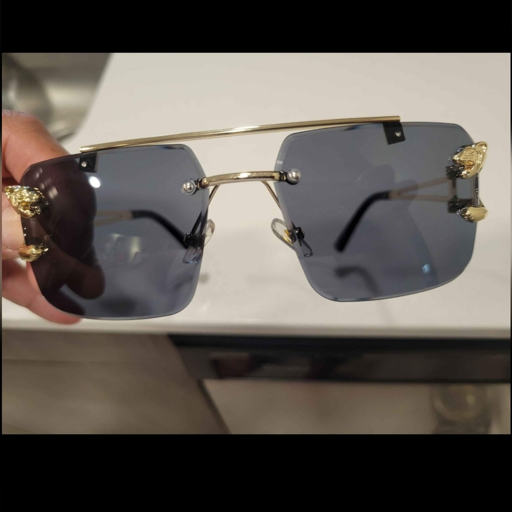 Stylish Panther Frame Festivals Sunglasses